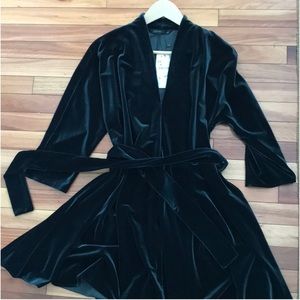 Zara Velvet Dress | with no belt